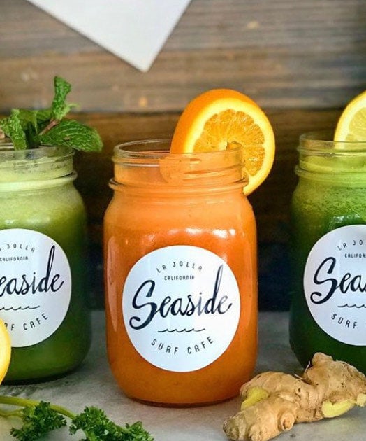 Smoothie Bar Orange Smoothie Near Me Orange Juice- Organic Seaside